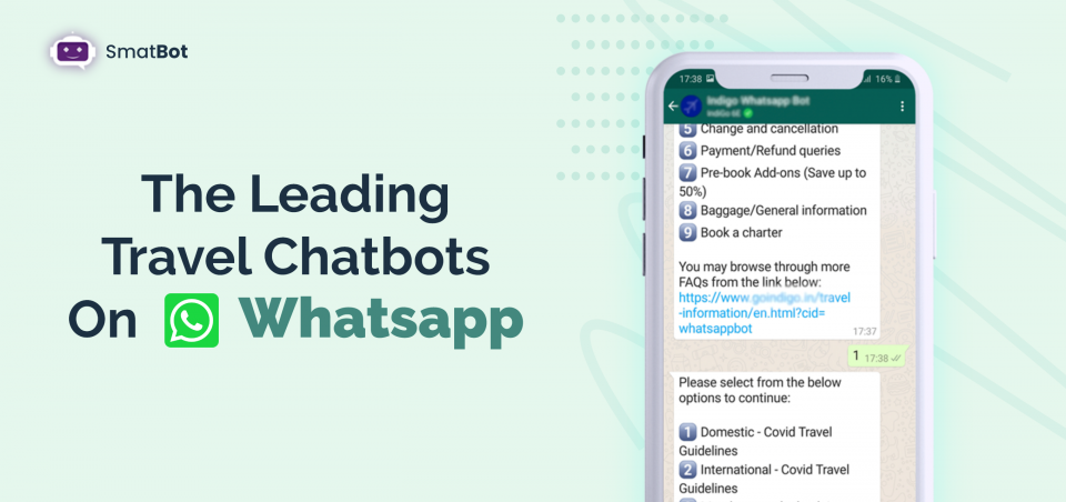 Whatsapp travel chatbot