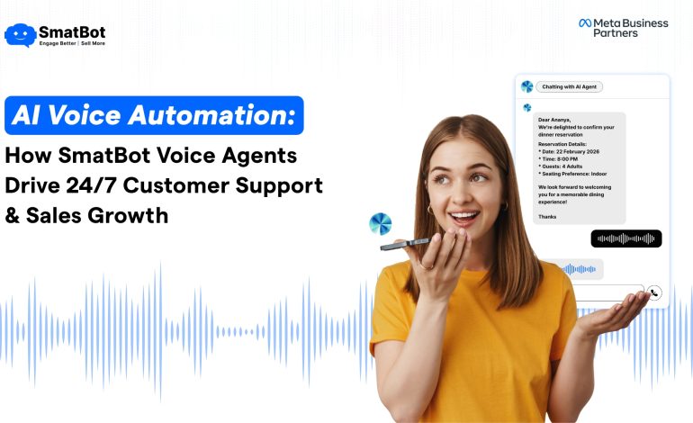 AI Voice Automation: How SmatBot Voice Agents Drive 24/7 Customer Support & Sales Growth
