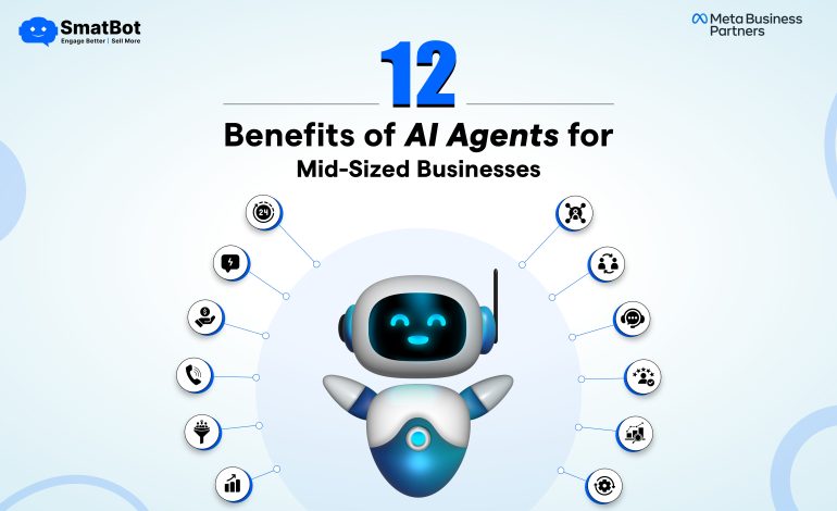 12 Benefits of AI Agents for Mid-Sized Businesses